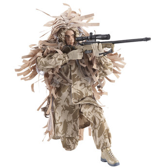 HM Armed Forces Desert Sniper with Hawkeye