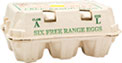 Hoads Farm Large Free Range Eggs (6) Cheapest in