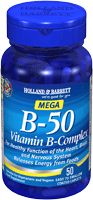 Holland and Barrett Mega Vitamin B50 Vitamin B