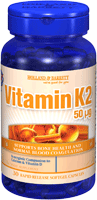 and Barrett Vitamin K2 Capsules 50ug 30
