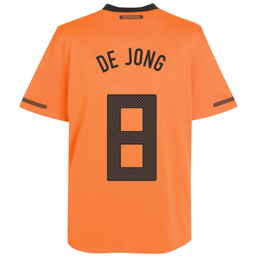 Nike 2010-11 Holland World Cup Home (De Jong 8)