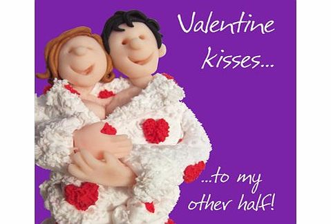 Holy Mackerel Fax Potato Greeting Card - Happy Valentines Day, Valentines Kisses - For , Valentines Day,