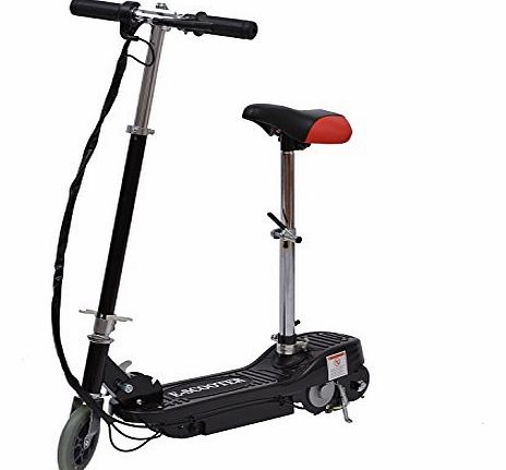 Electric E Scooter Ride on Battery Kids Children Toys Scooters - Black