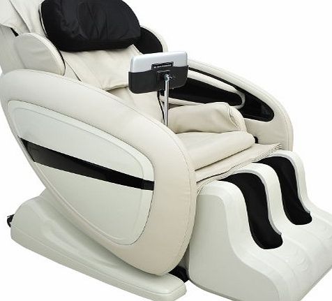 Homcom Luxury Reclining Leather Massage Chair Automatic Zero Gravity Relax chair Multifunctional Full Body