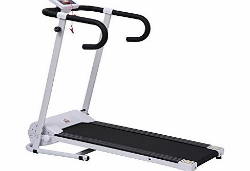 Homcom Motorised Electric Treadmill Running Machine Fitness Folding Exercise Machine 1-10KMH