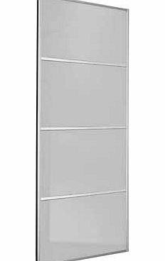 Home Decor Innovations 4 Panel White Sliding Wardrobe Door - 30