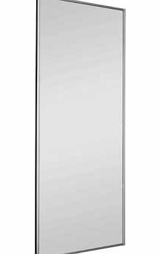 Home Decor Innovations Mirror Sliding Wardrobe Door Silver Frame - 30