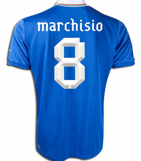 Home Shirts Puma 2012-13 Italy Home Shirt (Marchisio 8)