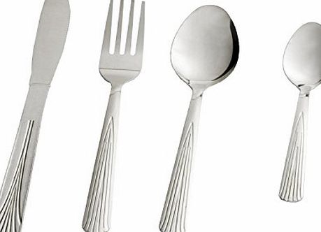 Home Treats 24pc Stainless Steel Cutlery Set