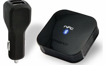 HomeSpot NFC-enabled Bluetooth Audio Receiver for Car Radio