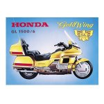 Honda Goldwing tribute plaque