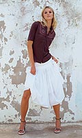 Womens &frac34; Sleeved Blouse