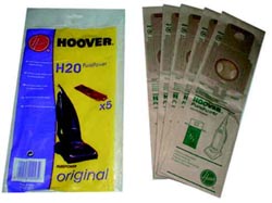 HOOVER Genuine high filtration H20 2 layer bags.