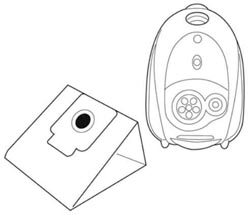 VACUUM CLEANER BAGS (PATTERN) FOR SPRINT