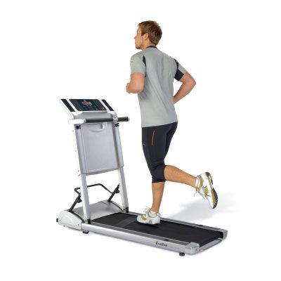 Horizon Evolve Silver Folding Treadmill