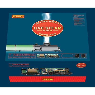 Hornby - Live Steam - The Flying Scotsman Set (OO Gauge)