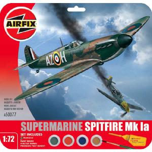 Airfix Spifire MK1A 1 72 Scale Gift Set