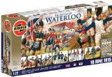 Airfix A50048 Waterloo Battle Set 1:72 Scale Classic Ships Gift Set inc Paints Glue and Brushes