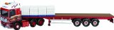 Hornby Hobbies Ltd Corgi CC13911 Road Transport Foden Alpha Flatbed Trailer and Peat Load - R J and I Monkhouse Ltd 1:50 Limited Edition Hauliers Of Renown