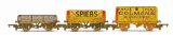 Hornby Hobbies Ltd Hornby R6450 00 Gauge PO Wagons - Three Wagon Pack Weathered 2 Freight Rolling Stock Wagon