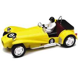 Hornby Lotus Seven in Yellow