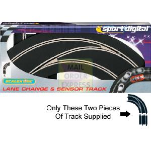 Hornby Scalextric Lane Change In Out Left Hand