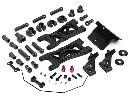 Hot Bodies Front Sway Bar Complete Set Cyclone D4