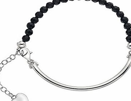 Hot Diamonds Black Onyx Festival Bracelet of 19cm