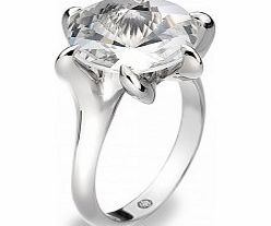 Hot Diamonds Ladies Size S Angel Crystal Ring