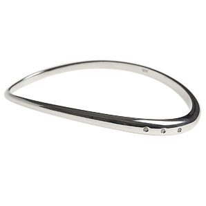 Oval Bangle Bracelet