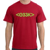 Geek T-Shirt, Red, L
