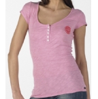 Womens Hazed T-Shirt Pink
