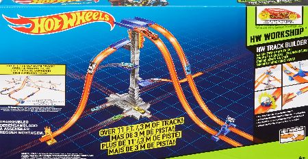 Hot Wheels Track Builder 5-Lane Tower Starter Set