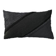 Hotel 5* Black Embroidered Cushion