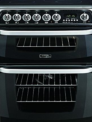 Hotpoint CH60EKKS Kendal Double Oven 60cm Electric Cooker Black
