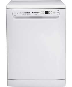 Hotpoint FDYF2100 White Full Size Dishwasher -
