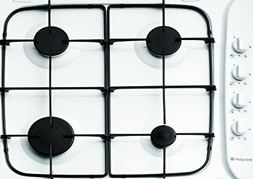 Hotpoint G640SW Gas Hob, White 230664022