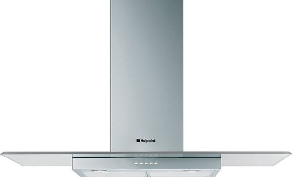 Hotpoint HD9T 90cm Chimney Hood in Stainless