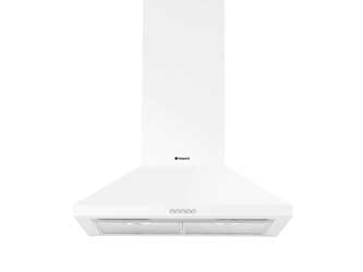 Hotpoint HE6TWH White Cooker Hood HE6TWH