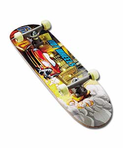Hotwheels 78cm x 20cm Double Kick Tail Skateboard