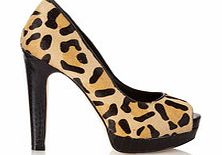 House of Harlow Dusty sahara leopard print heels