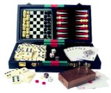 House of Marbles 6-in-1 Travelling Games Compendium