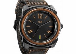 House of Marley Mens Capsule Leather Midnight