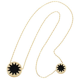 House of Harlow 14kt Gold Plated Starburst