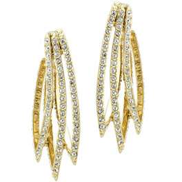 House of Harlow 14k Gold Plated and Crystal