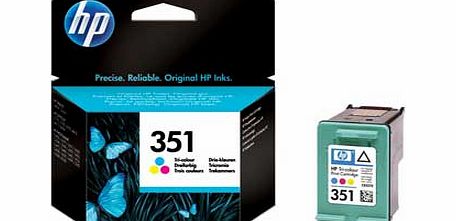 HP 351 Tri-colour Inkjet Print Cartridge