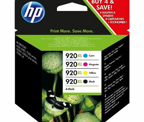 HP 920XL - Ink Cartridge Combo Pack (C2N92AE)