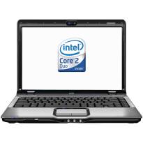 HP laptop featuring Intel Core 2 Duo Processor, Windows Vista Home Premium, 2GB RAM, large 160GB har