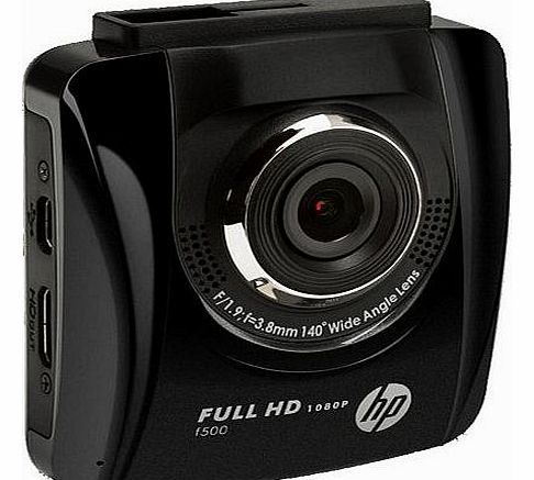 HP F500 Compact Full HD 1080p Car Camcorder -