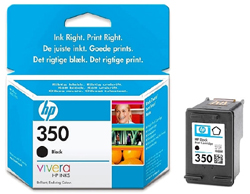 HP Genuine Black HP350 Ink Cartridge - CB335EE